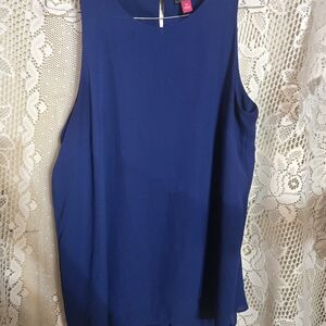 Vince Camuto Blue Tank Top